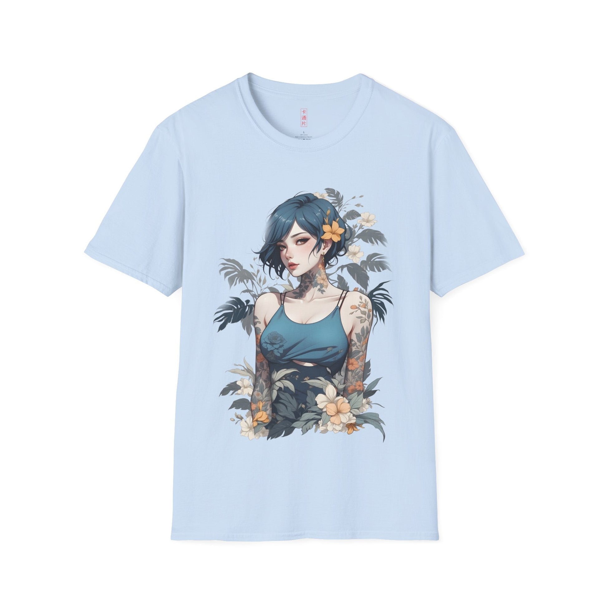 Sierra Wave Unisex Softstyle T-Shirt California Love Printify