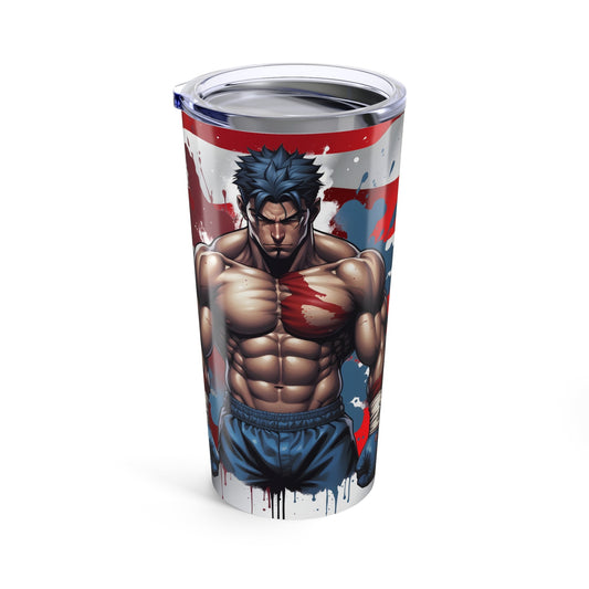 Prized Fighter Steel Tempest Tumbler 20oz Printify