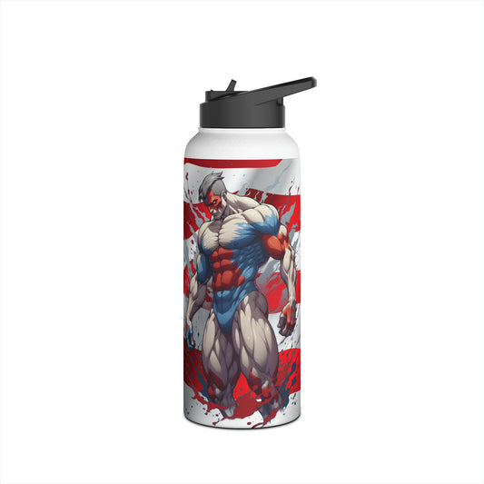 Kǎtōng Piàn - Prized Fighter Collection - America - 006 - Stainless Steel Water Bottle, Standard Lid - Verdine Daniels