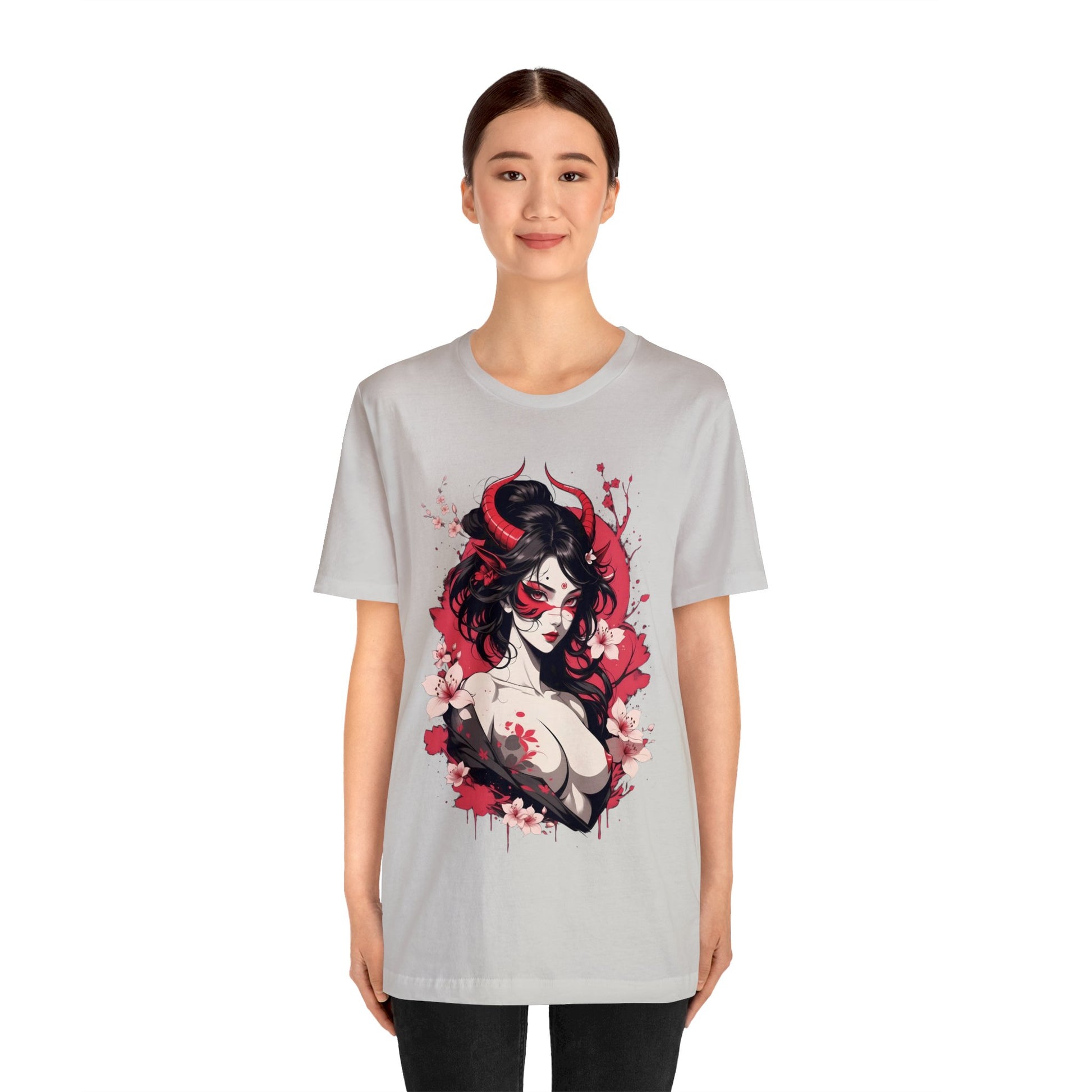 Kǎtōng Piàn - Oni Collection - Alecto - Unisex Jersey Short Sleeve Tee Printify