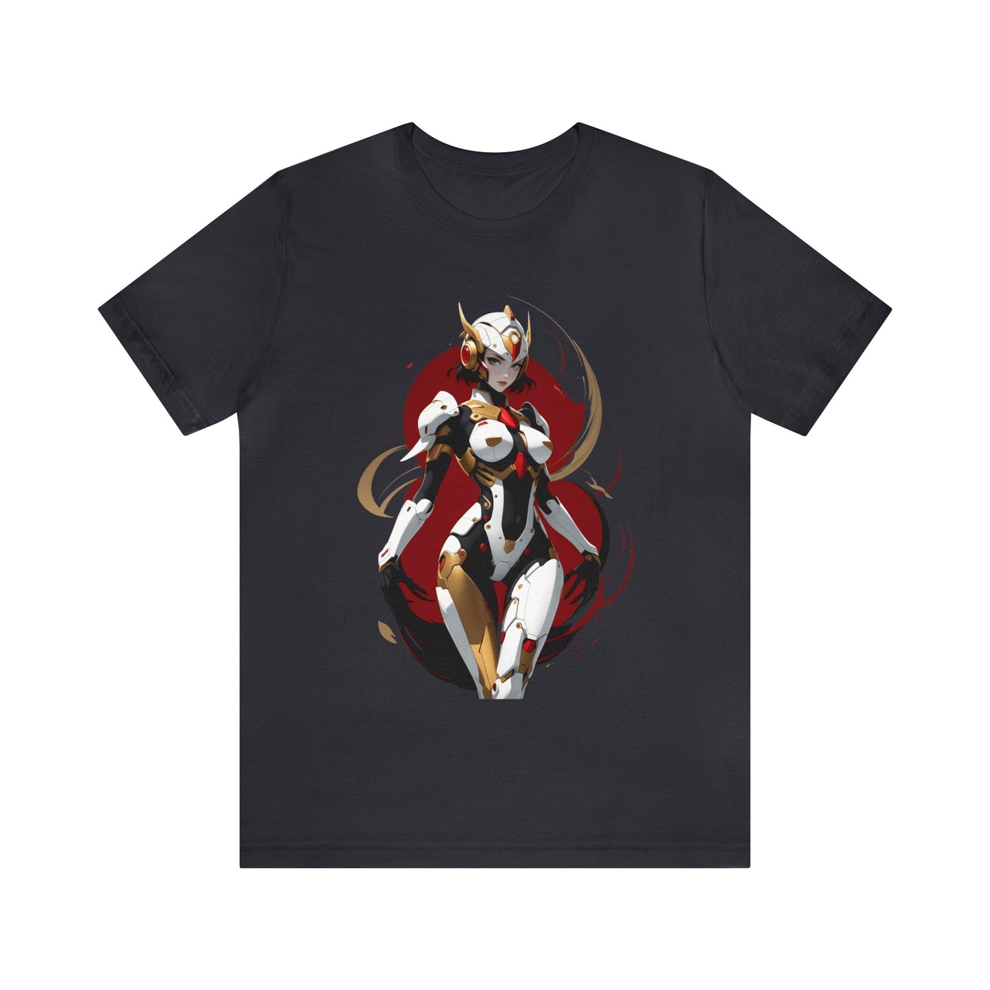 Kǎtōng Piàn - Mecha Girl Collection - Charlotte - Unisex Jersey Short Sleeve Tee Printify