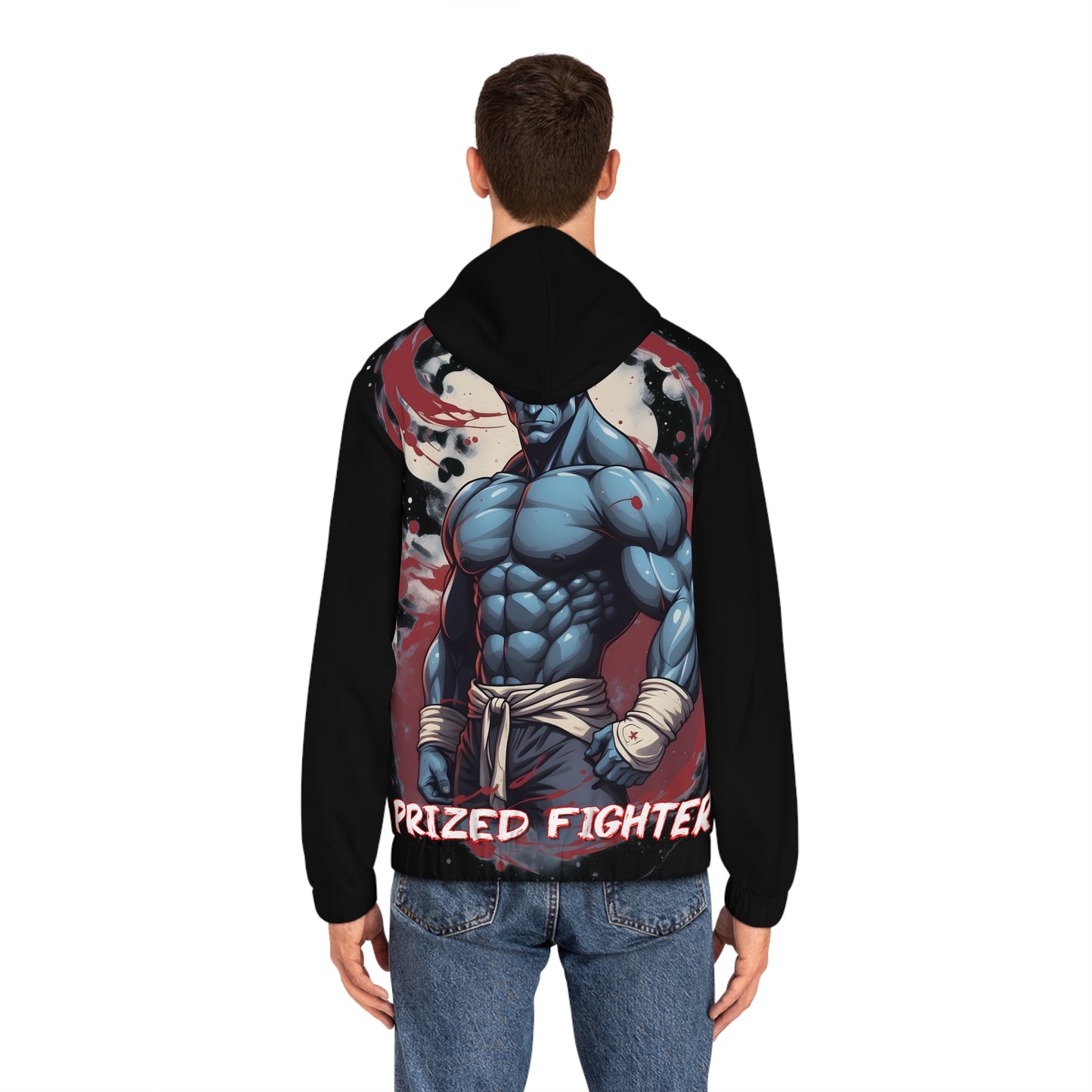 Kǎtōng Piàn - Prized Fighter Collection - America - 010 - Men's Full-Zip Hoodie