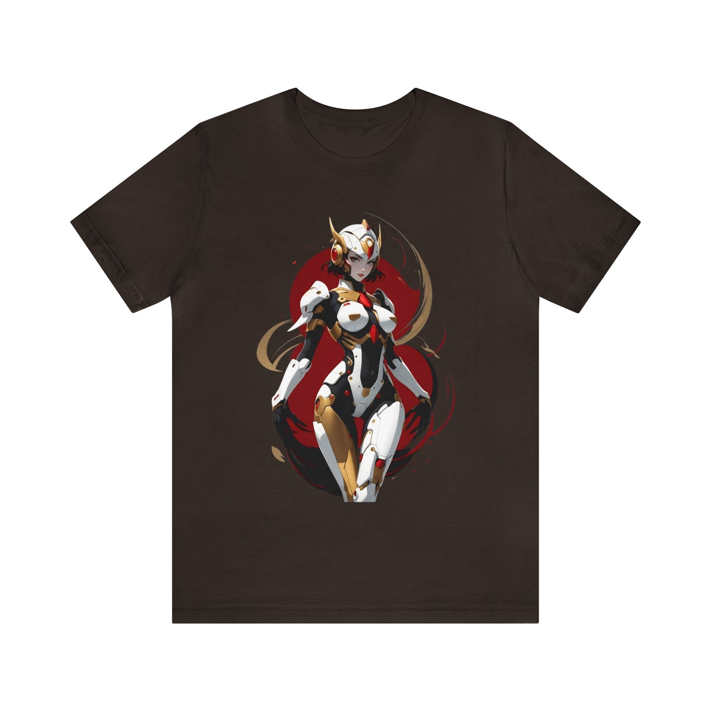 Kǎtōng Piàn - Mecha Girl Collection - Charlotte - Unisex Jersey Short Sleeve Tee Printify