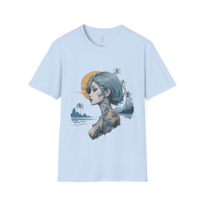 Kǎtōng Piàn - California Love Collection - 038 - Unisex Softstyle T-Shirt Printify