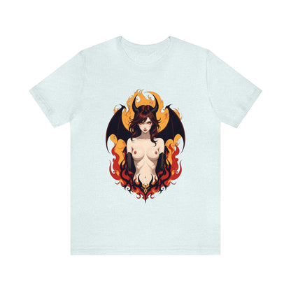 Kǎtōng Piàn - Devil Woman Collection - Darcy - Unisex Jersey Short Sleeve Tee Printify