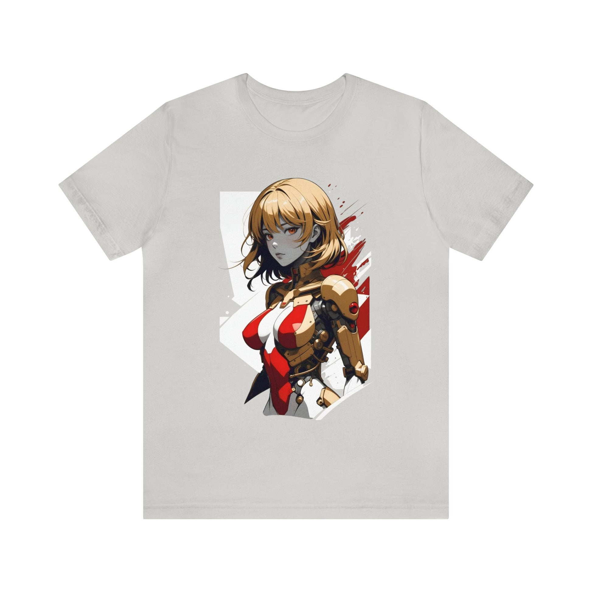 Kǎtōng Piàn - Mecha Girl Collection - Camila - Unisex Jersey Short Sleeve Tee Printify