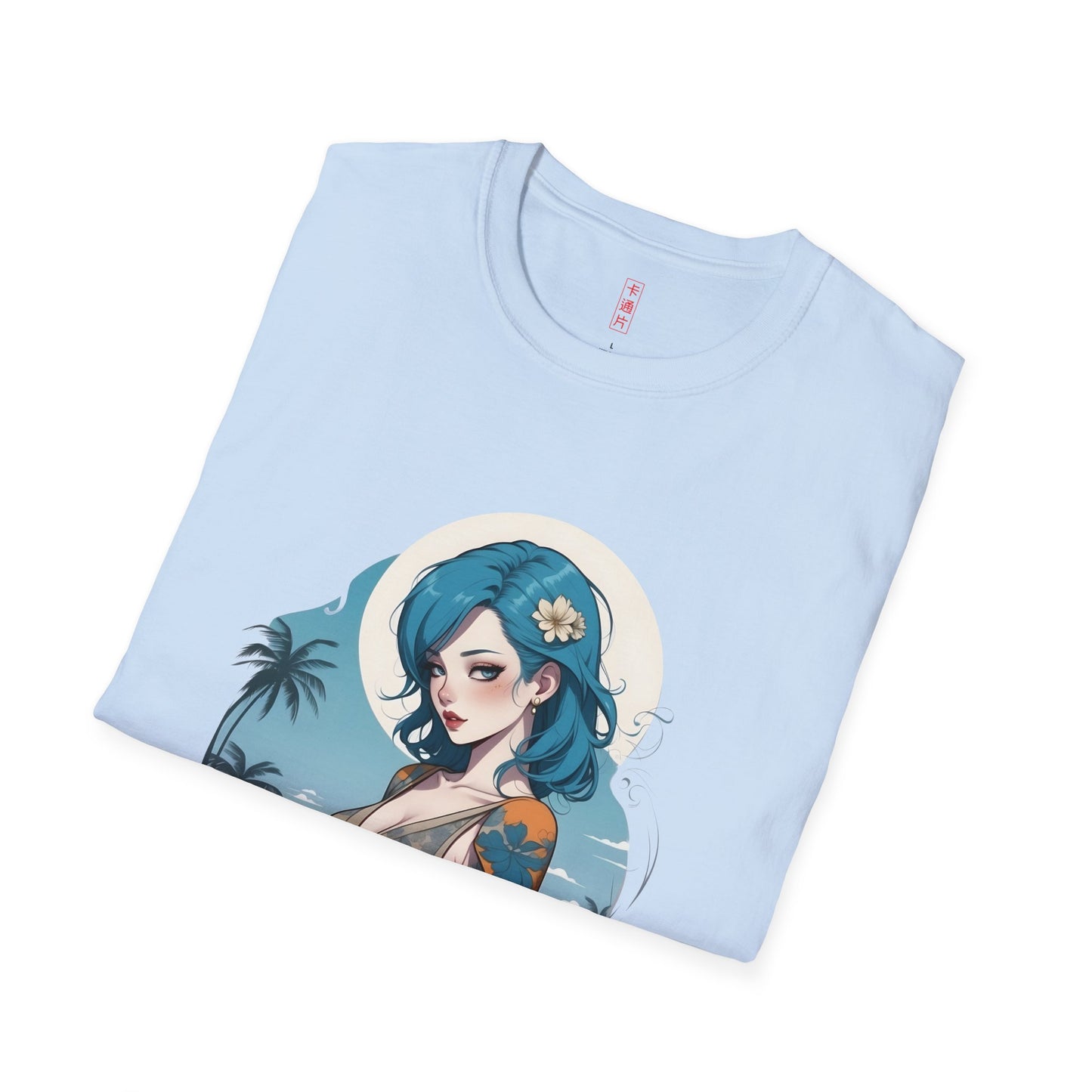 Kǎtōng Piàn - California Love Collection - 014 - Unisex Softstyle T-Shirt Printify