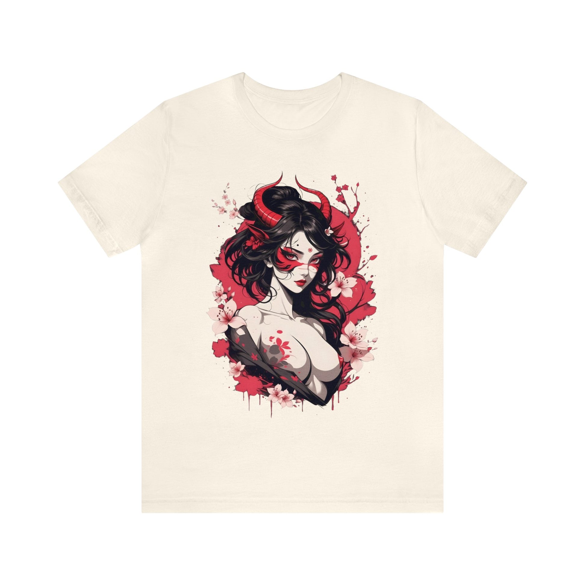 Kǎtōng Piàn - Oni Collection - Alecto - Unisex Jersey Short Sleeve Tee Printify