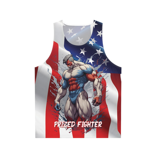 Kǎtōng Piàn - Prized Fighter Collection - America - 006 - Unisex Tank Top - Verdine Daniels