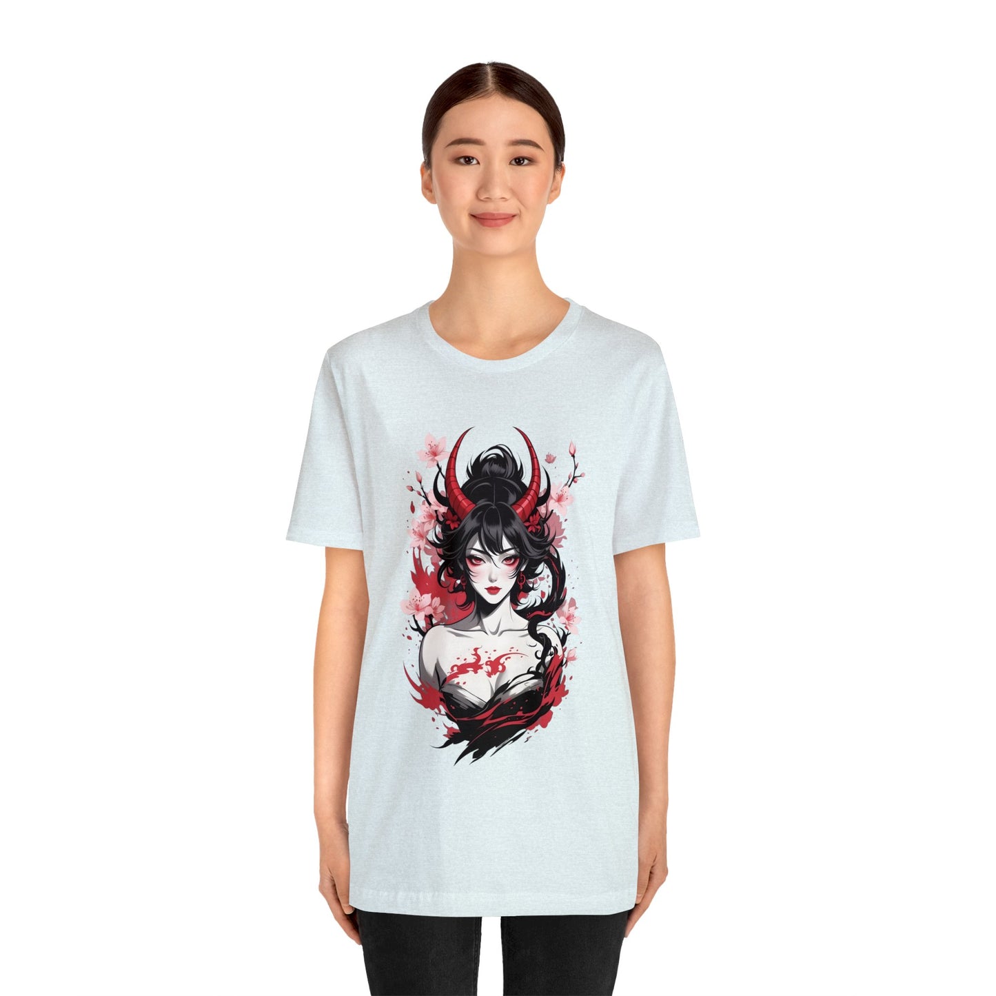 Kǎtōng Piàn - Oni Collection - Lamia - Unisex Jersey Short Sleeve Tee Printify