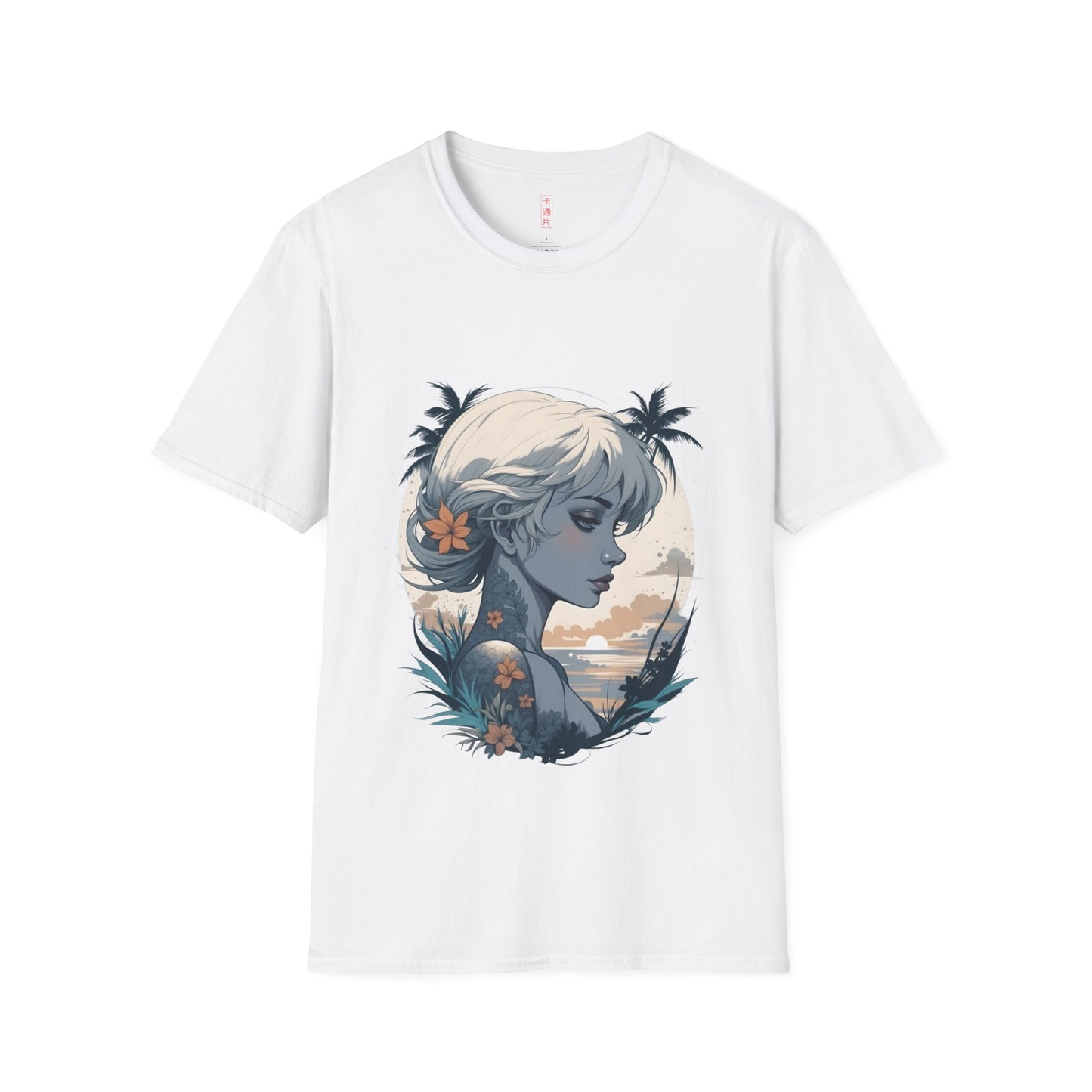 Kǎtōng Piàn - California Love Collection - 044 - Unisex Softstyle T-Shirt Printify