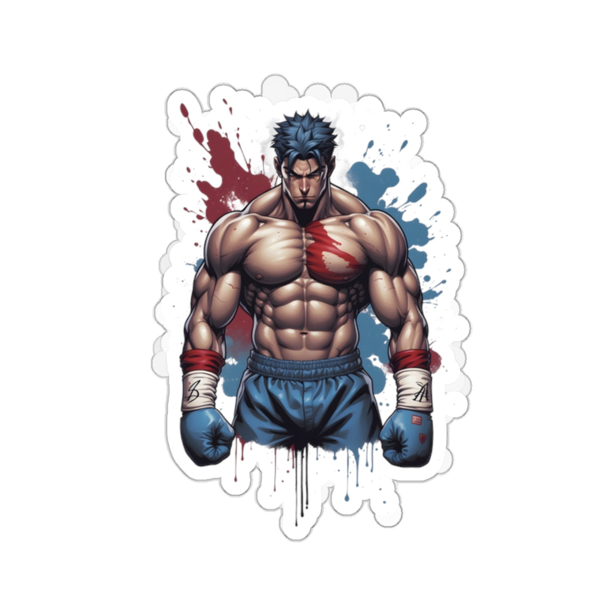 Kǎtōng Piàn - Prized Fighter Collection - America - 007 - Stickers