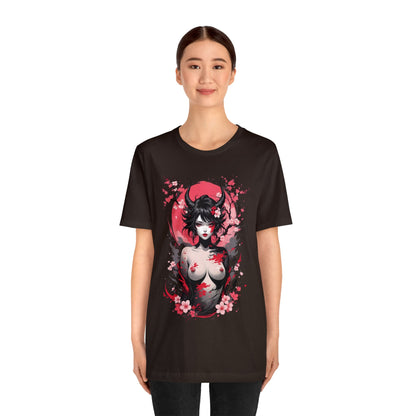 Kǎtōng Piàn - Oni Collection - Jorogumo - Unisex Jersey Short Sleeve Tee Printify