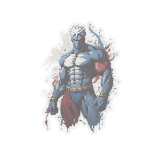 Prized Fighter Crimson Juggernaut Sticker Printify