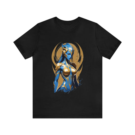 Kǎtōng Piàn - The Lotus Collection - Erzilia - Unisex Jersey Short Sleeve Tee Printify