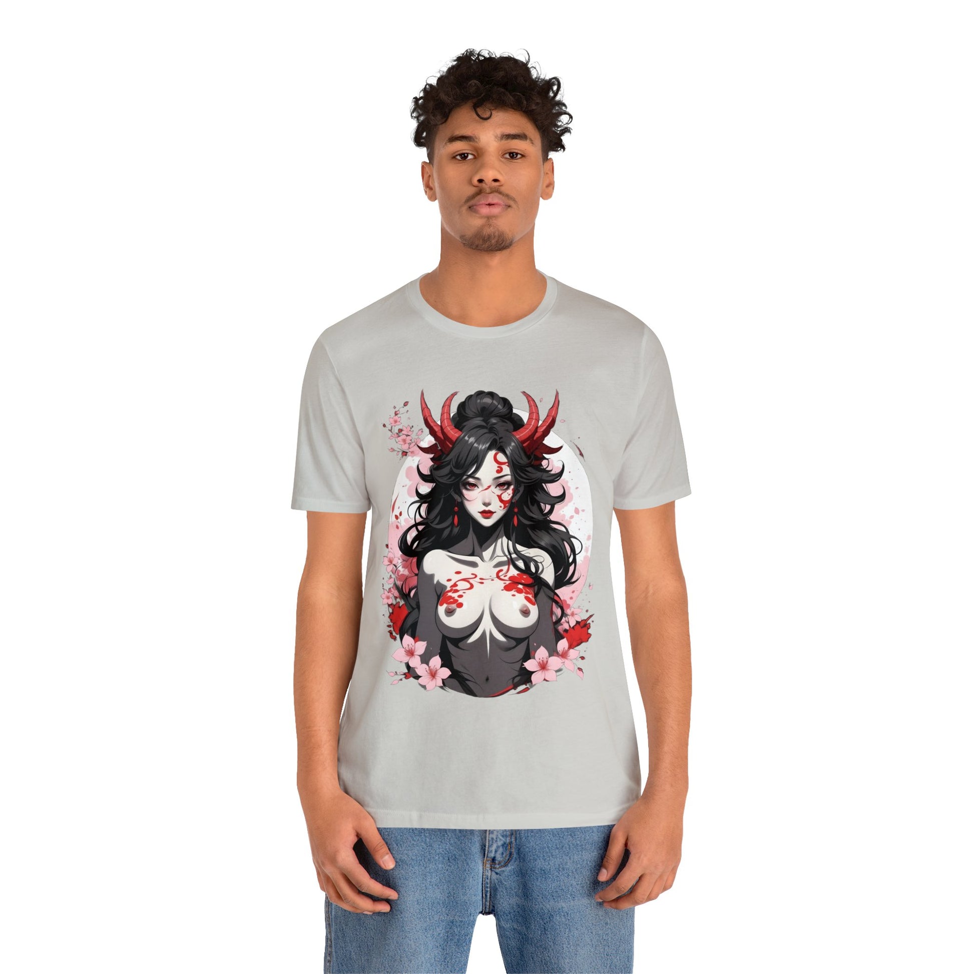 Kǎtōng Piàn - Oni Collection - Astaroth - Unisex Jersey Short Sleeve Tee Printify