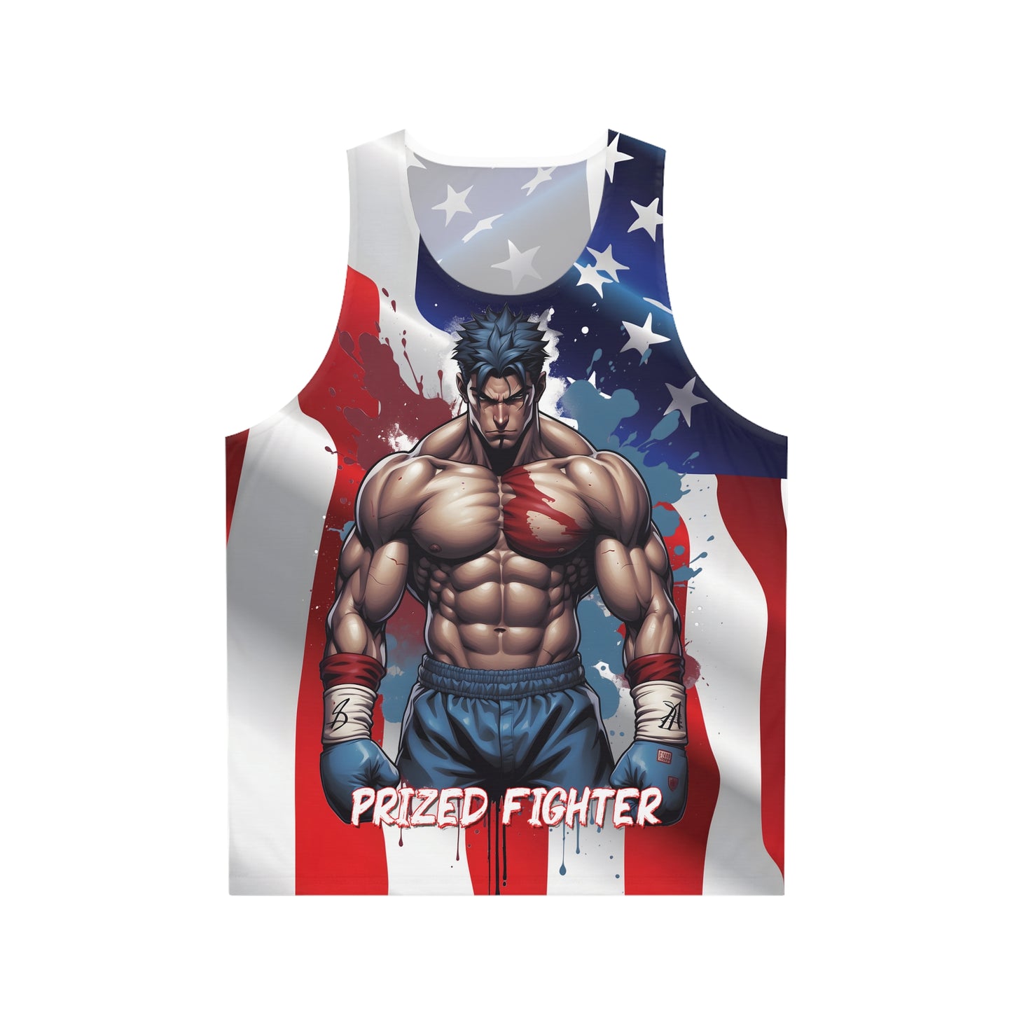 Kǎtōng Piàn - Prized Fighter Collection - America - 007 - Unisex Tank Top