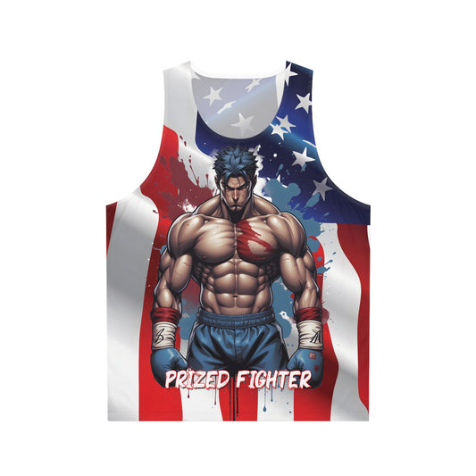 Kǎtōng Piàn - Prized Fighter Collection - America - 007 - Unisex Tank Top - Verdine Daniels