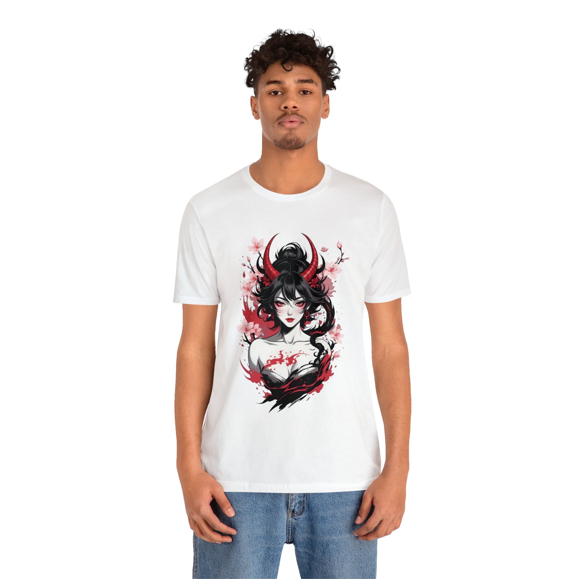 Kǎtōng Piàn - Oni Collection - Lamia - Unisex Jersey Short Sleeve Tee Printify