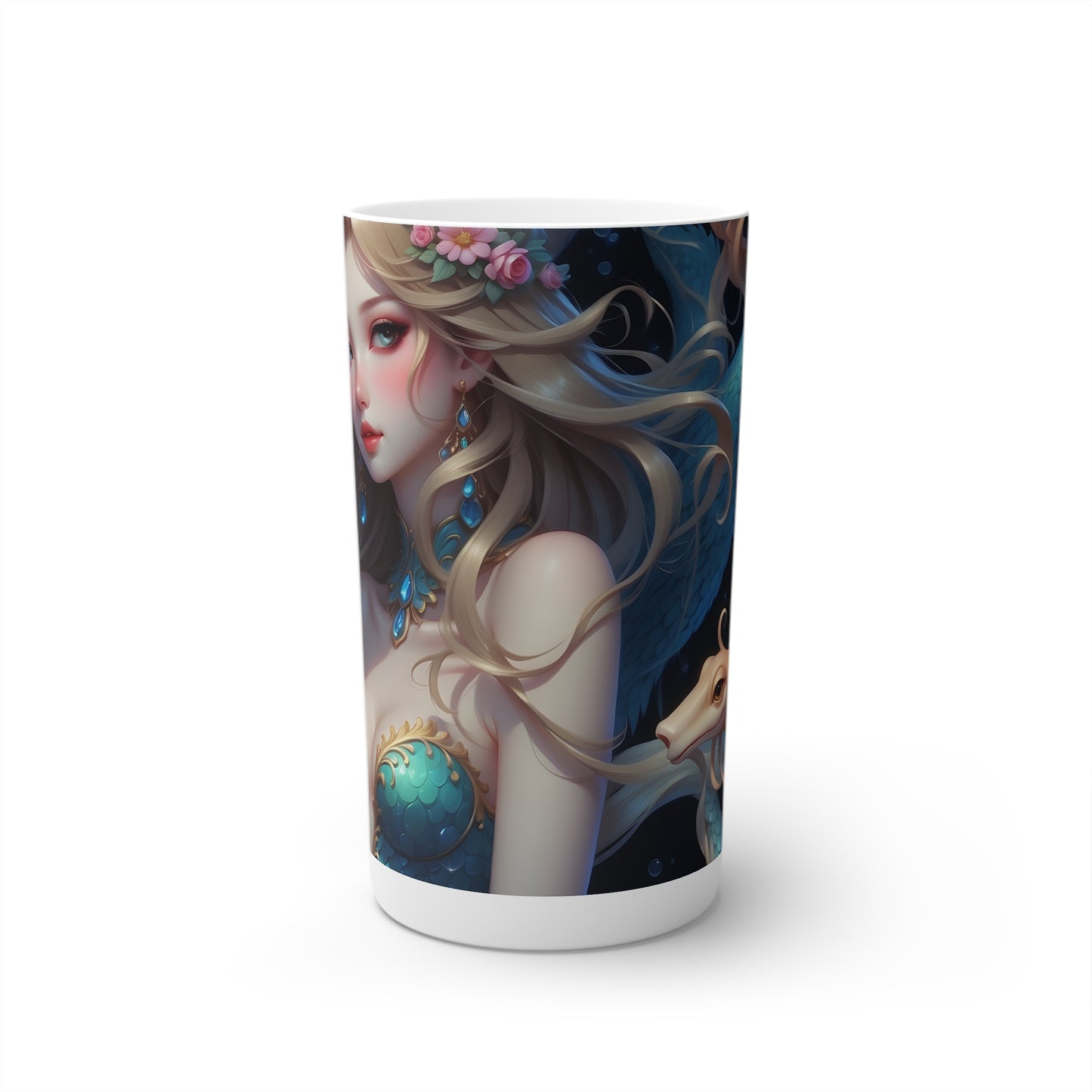 Kǎtōng Piàn - Mermaid Collection - 008 - Conical Coffee Mugs Printify