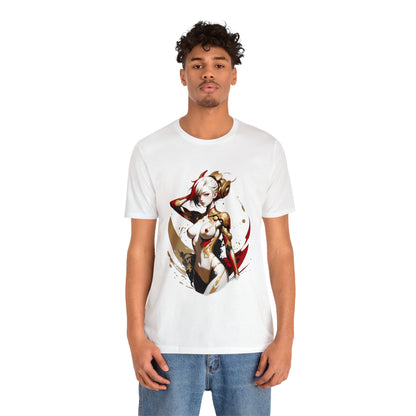 Kǎtōng Piàn - Mecha Girl Collection - Ruby - Unisex Jersey Short Sleeve Tee Printify