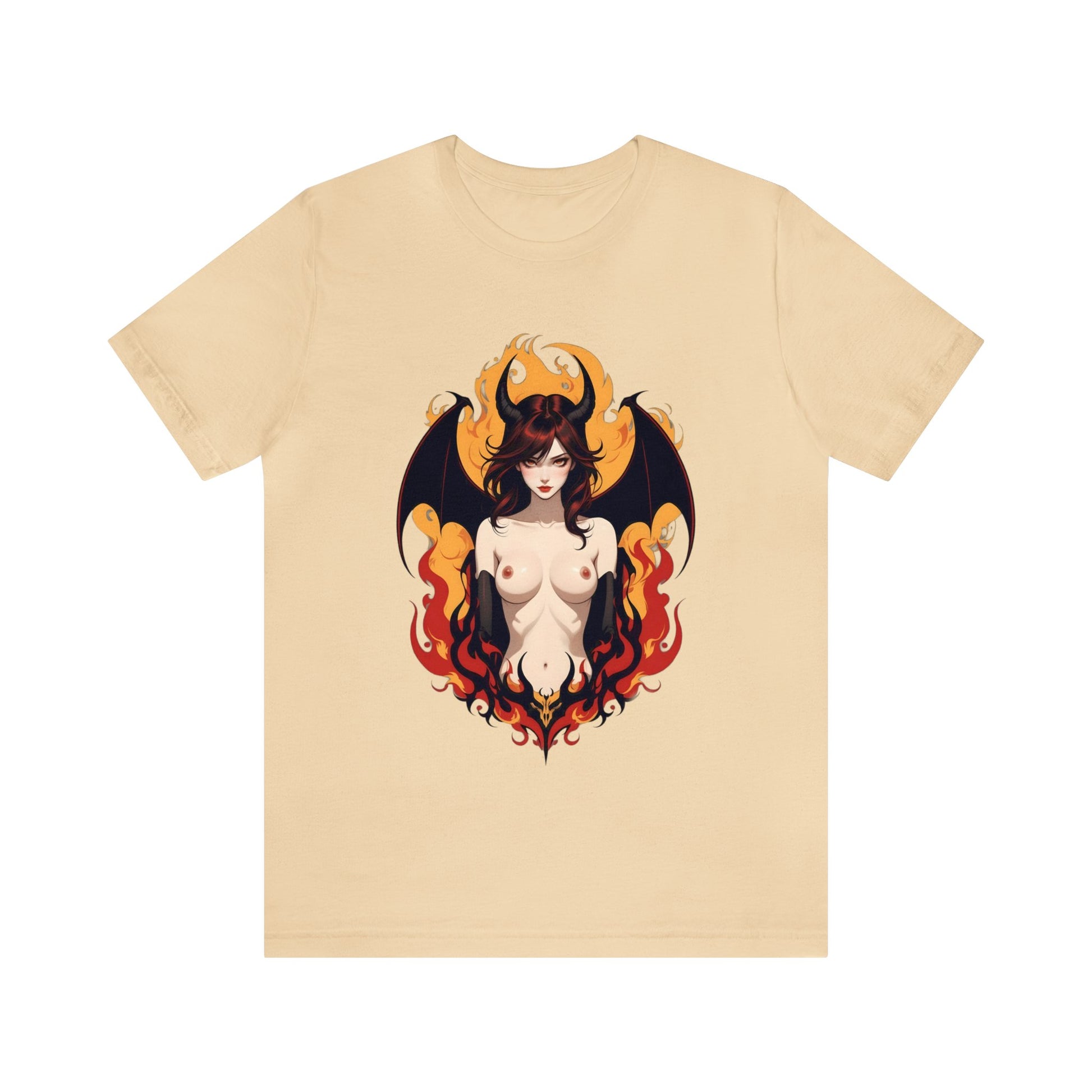 Kǎtōng Piàn - Devil Woman Collection - Darcy - Unisex Jersey Short Sleeve Tee Printify