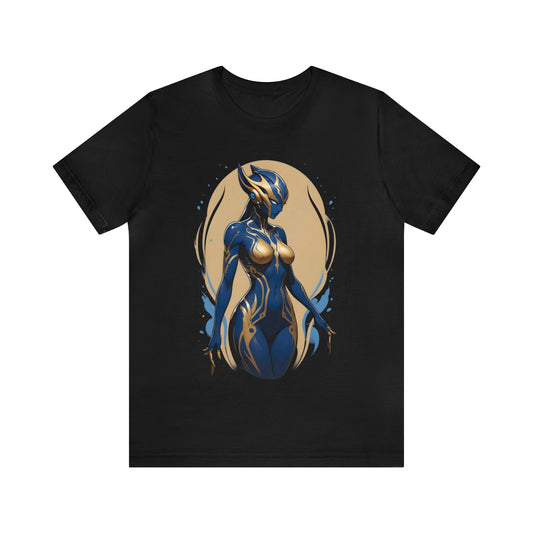 Kǎtōng Piàn - The Lotus Collection - Guinevere - Unisex Jersey Short Sleeve Tee Printify