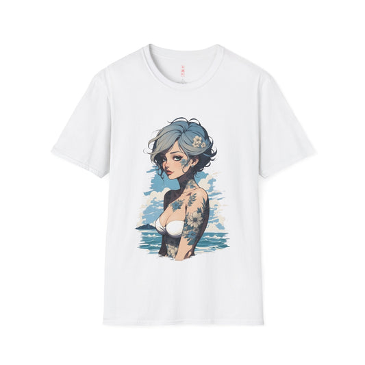 Kǎtōng Piàn - California Love Collection - 039 - Unisex Softstyle T-Shirt Printify