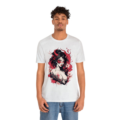 Kǎtōng Piàn - Oni Collection - Alecto - Unisex Jersey Short Sleeve Tee Printify