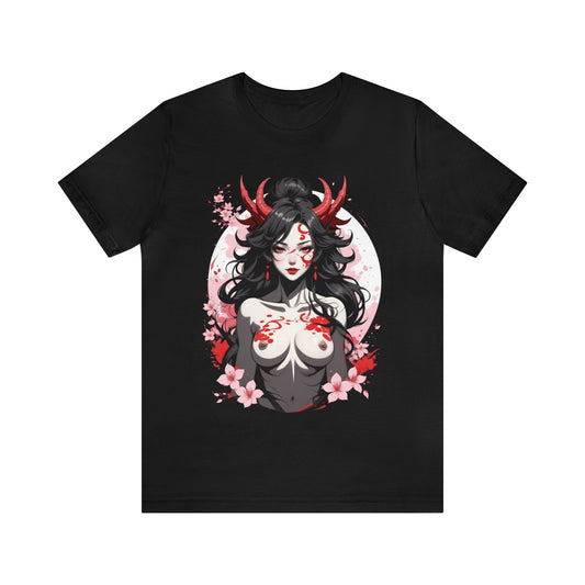 Kǎtōng Piàn - Oni Collection - Astaroth - Unisex Jersey Short Sleeve Tee Printify