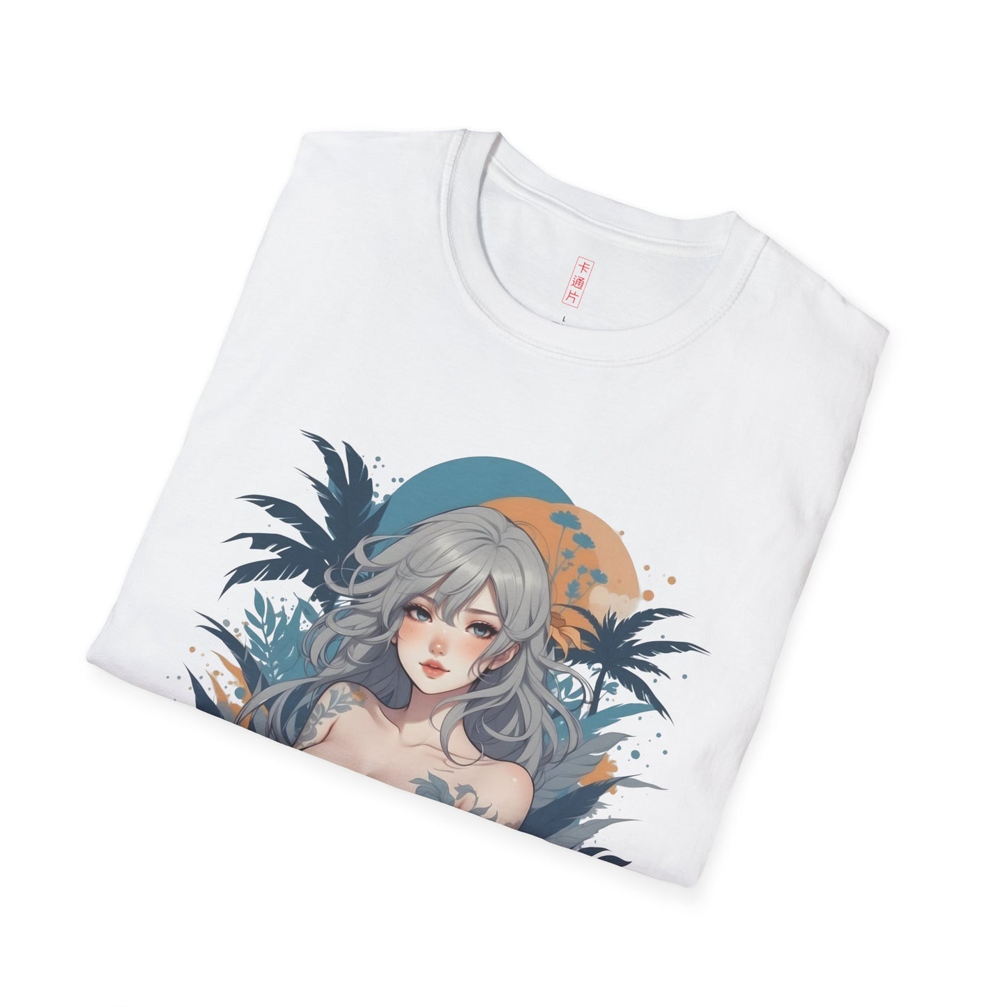 Kǎtōng Piàn - California Love Collection - 030 - Unisex Softstyle T-Shirt Printify