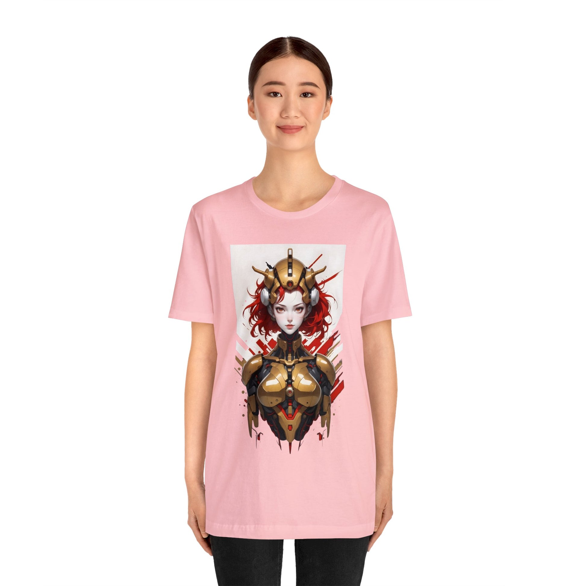 Kǎtōng Piàn - Mecha Girl Collection - Maya - Unisex Jersey Short Sleeve Tee Printify