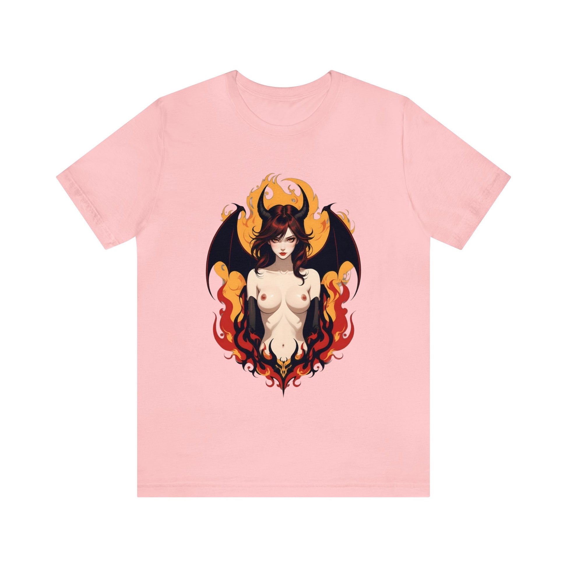 Kǎtōng Piàn - Devil Woman Collection - Darcy - Unisex Jersey Short Sleeve Tee Printify