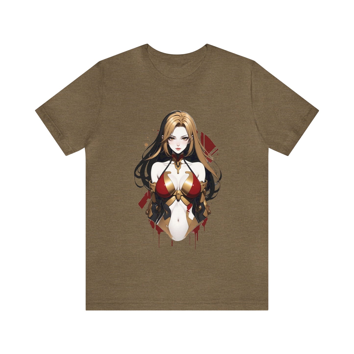 Kǎtōng Piàn - Mecha Girl Collection - Emma - Unisex Jersey Short Sleeve Tee Printify