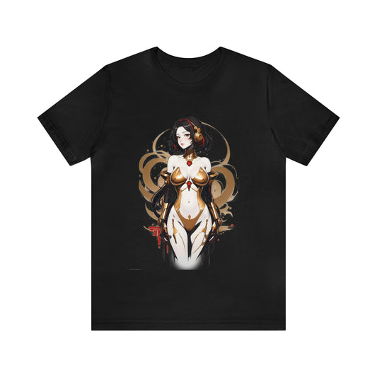 Kǎtōng Piàn - Mecha Girl Collection - Penelope - Unisex Jersey Short Sleeve Tee Printify