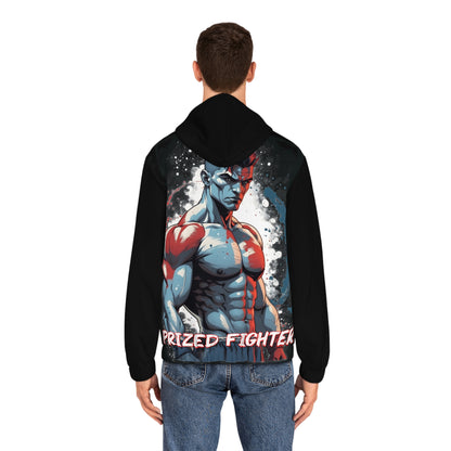 Kǎtōng Piàn - Prized Fighter Collection - America - 003 - Men's Full-Zip Hoodie