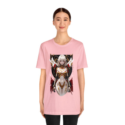 Kǎtōng Piàn - Mecha Girl Collection - Isla - Unisex Jersey Short Sleeve Tee Printify