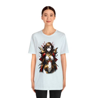 Kǎtōng Piàn - Mecha Girl Collection - Nova - Unisex Jersey Short Sleeve Tee Printify