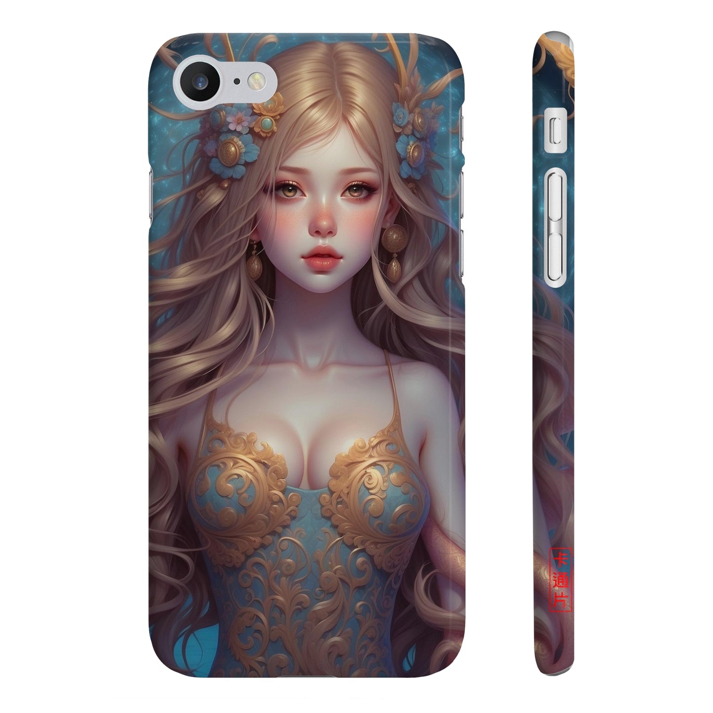 Kǎtōng Piàn - Mermaid Collection - 007 - Slim Phone Cases Printify