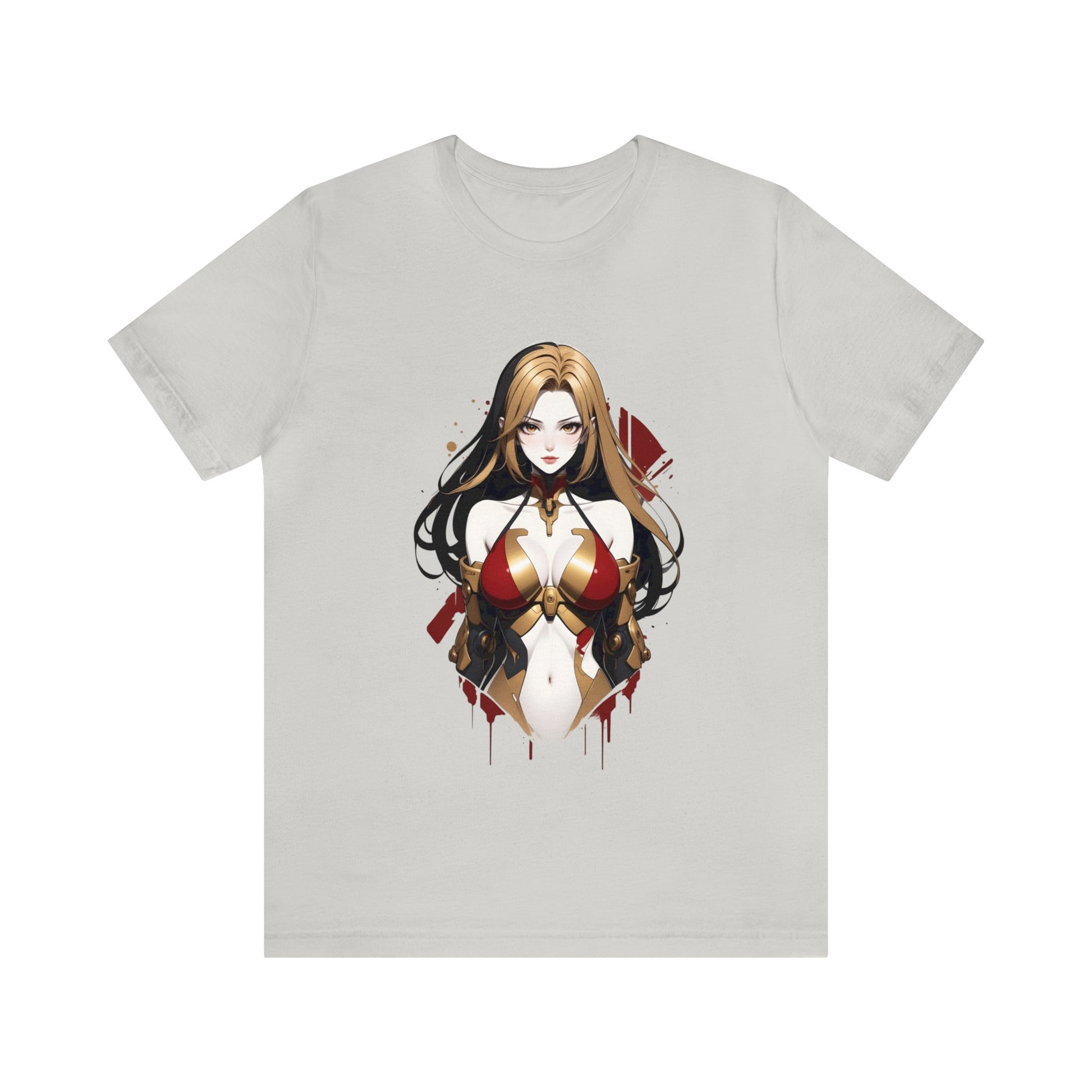 Kǎtōng Piàn - Mecha Girl Collection - Emma - Unisex Jersey Short Sleeve Tee Printify