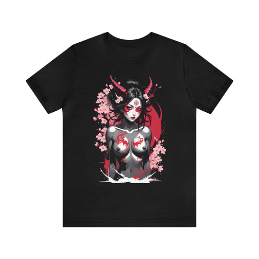 Kǎtōng Piàn - Oni Collection - Abyzou - Unisex Jersey Short Sleeve Tee Printify