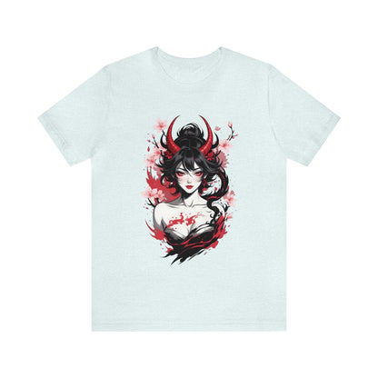 Kǎtōng Piàn - Oni Collection - Lamia - Unisex Jersey Short Sleeve Tee Printify