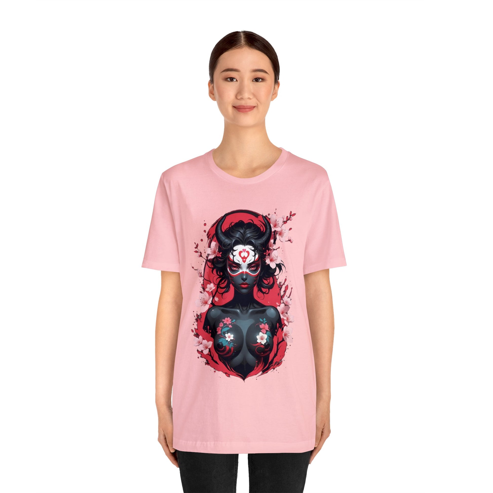 Kǎtōng Piàn - Oni Collection - Empusa - Unisex Jersey Short Sleeve Tee Printify