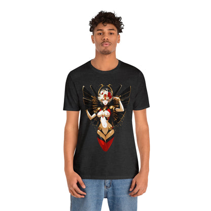 Kǎtōng Piàn - Mecha Girl Collection - Riley - Unisex Jersey Short Sleeve Tee Printify