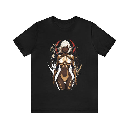 Kǎtōng Piàn - Mecha Girl Collection - Elizabeth - Unisex Jersey Short Sleeve Tee Printify