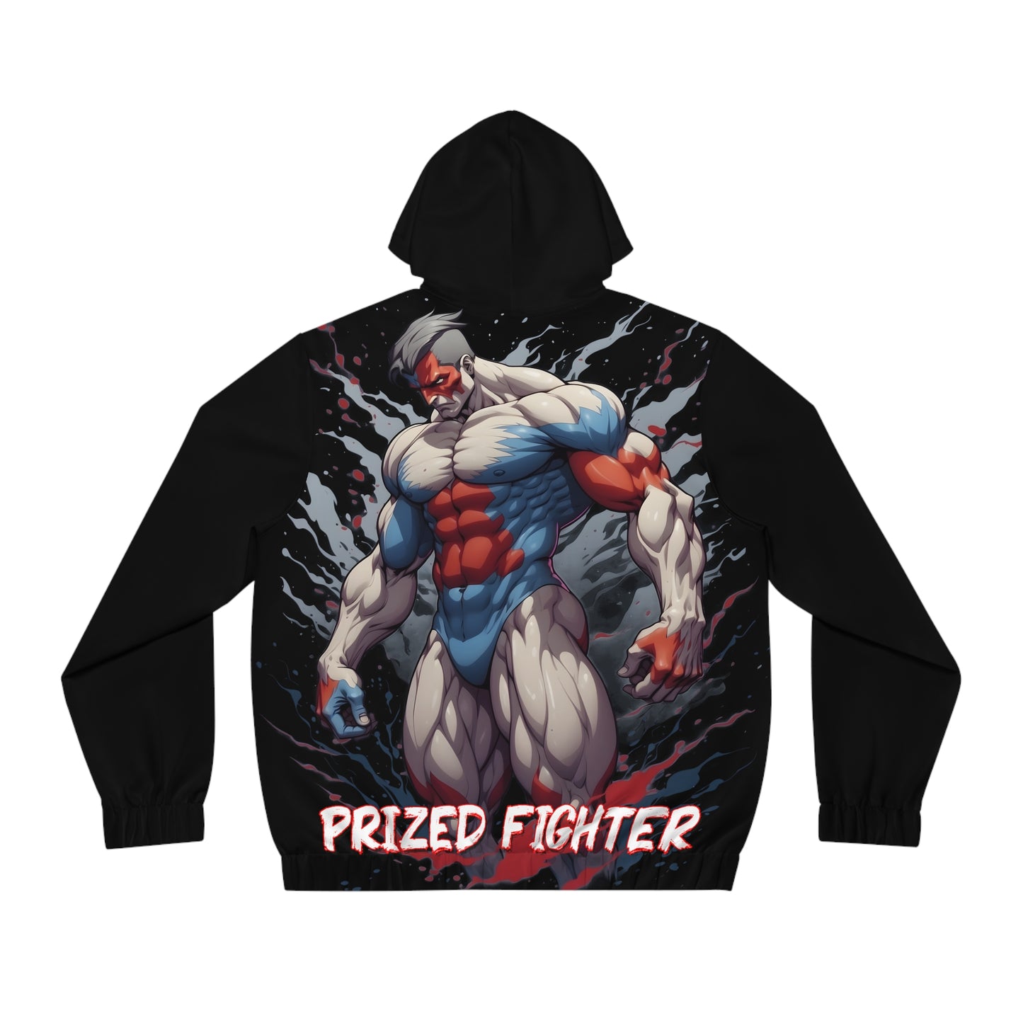 Kǎtōng Piàn - Prized Fighter Collection - America - 006 - Men's Full-Zip Hoodie