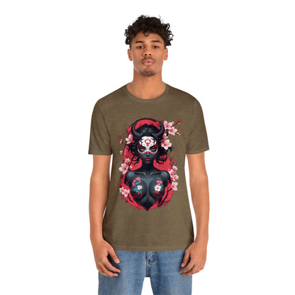 Kǎtōng Piàn - Oni Collection - Empusa - Unisex Jersey Short Sleeve Tee Printify