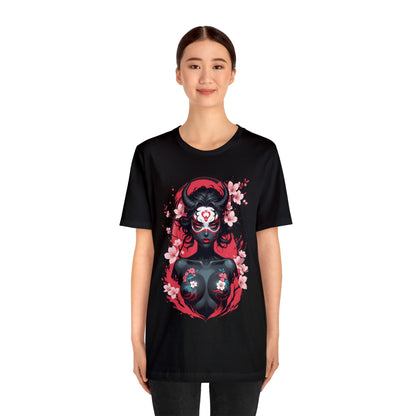 Kǎtōng Piàn - Oni Collection - Empusa - Unisex Jersey Short Sleeve Tee Printify