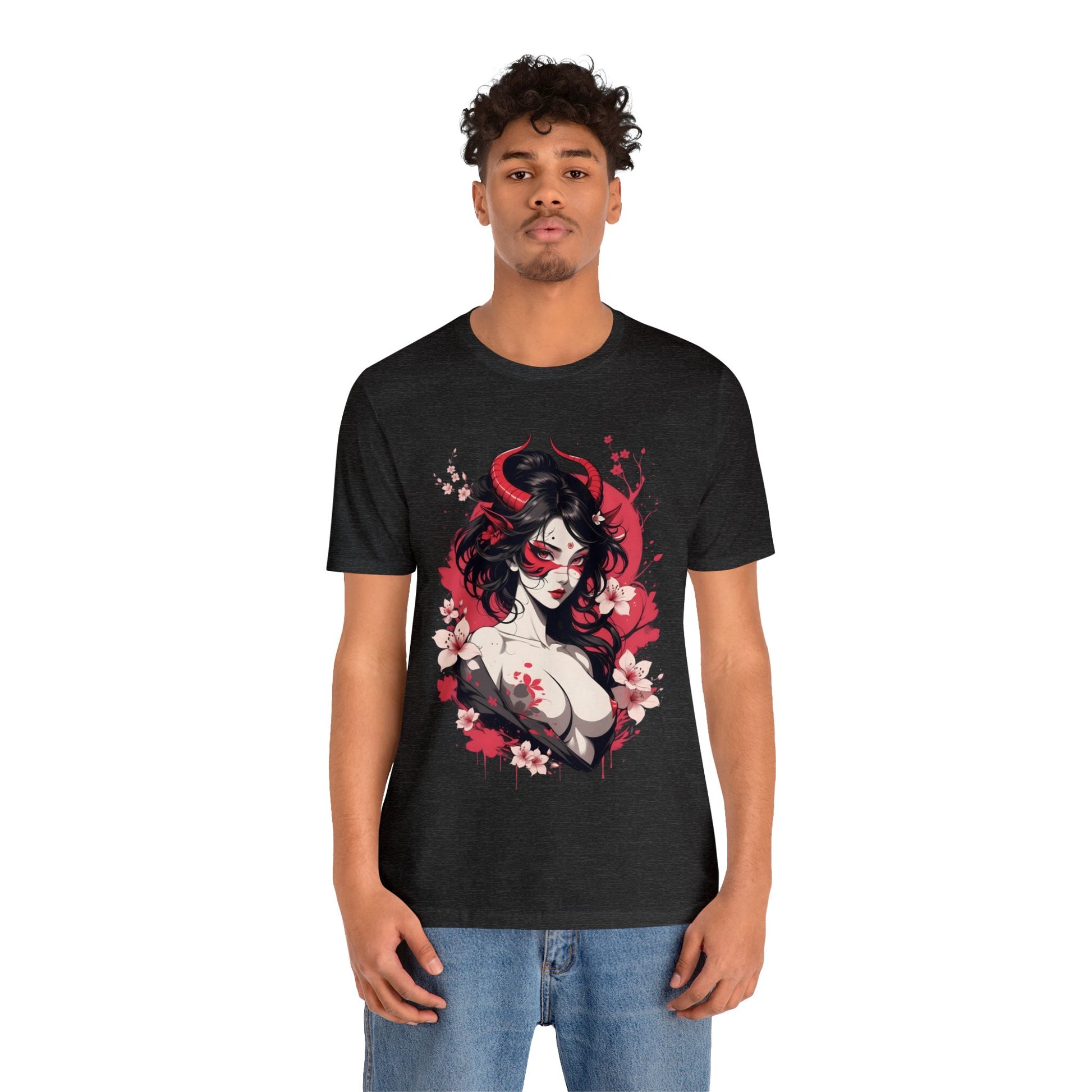 Kǎtōng Piàn - Oni Collection - Alecto - Unisex Jersey Short Sleeve Tee Printify