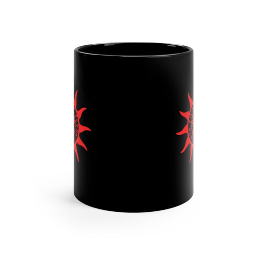 Dark Kult Flaming 11oz Black Mug Verdine Daniels